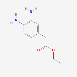 Ethyl 2-(3,4-diaminophenyl)acetate