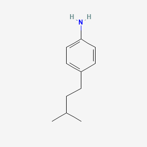 molecular formula C11H17N B2545059 4-(3-Methylbutyl)aniline CAS No. 104177-72-2