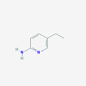 molecular formula C7H10N2 B025451 5-乙基吡啶-2-胺 CAS No. 19842-07-0