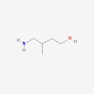 molecular formula C5H13NO B2545201 4-Amino-3-methylbutan-1-ol CAS No. 75694-86-9