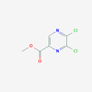 molecular formula C6H4Cl2N2O2 B2545279 Methyl 5,6-dichloropyrazine-2-carboxylate CAS No. 1802251-49-5