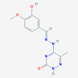 molecular formula C12H13N5O3 B254533 MFCD05743405 
