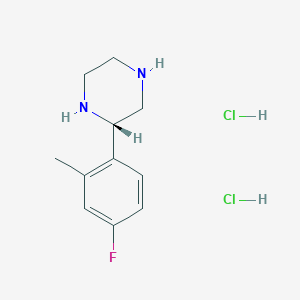 (S)-2-(4-Fluoro-2-methylphenyl)-piperazine dihydrochloride