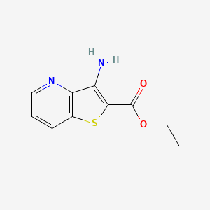 B2545456 Ethyl 3-aminothieno[3,2-b]pyridine-2-carboxylate CAS No. 111042-90-1; 171179-86-5