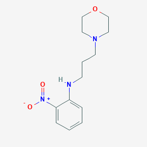 molecular formula C13H19N3O3 B2545466 n-(3-Morpholinopropyl)-2-nitroaniline CAS No. 34108-89-9