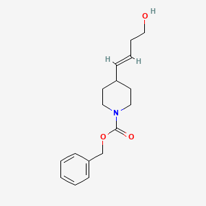 B2545471 4-(4-Hydroxy-but-1-enyl)-piperidine-1-carboxylic acid benzyl ester CAS No. 2007930-97-2