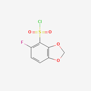 5-Fluoro-2H-1,3-benzodioxole-4-sulfonyl chloride