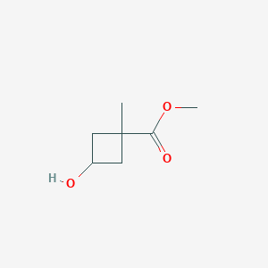 trans-Methyl 3-hydroxy-1-methyl-cyclobutanecarboxylate