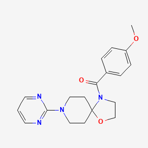 (4-Methoxyphenyl)[8-(2-pyrimidinyl)-1-oxa-4,8-diazaspiro[4.5]dec-4-yl]methanone