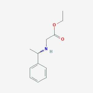 Ethyl (S)-2-(1-Phenylethylamino)acetate