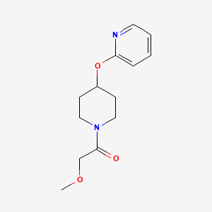 2-Methoxy-1-(4-(pyridin-2-yloxy)piperidin-1-yl)ethanone