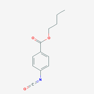 molecular formula C12H13NO3 B025458 Butyl 4-isocyanatobenzoate CAS No. 102561-47-7