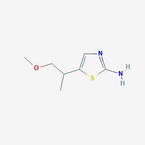5-(1-Methoxypropan-2-yl)-1,3-thiazol-2-amine