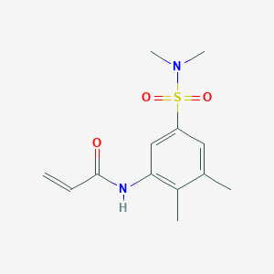 N-[5-(Dimethylsulfamoyl)-2,3-dimethylphenyl]prop-2-enamide