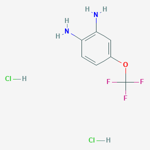 4-(Trifluoromethoxy)benzene-1,2-diamine dihydrochloride