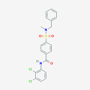 4-(N-benzyl-N-methylsulfamoyl)-N-(2,3-dichlorophenyl)benzamide