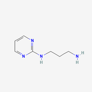 B2545942 N-(3-aminopropyl)pyrimidin-2-amine CAS No. 125767-32-0