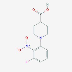 B2545984 1-(3-Fluoro-2-nitrophenyl)piperidine-4-carboxylic acid CAS No. 1179098-08-8