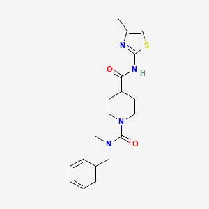 molecular formula C19H24N4O2S B2546073 H3B-120 