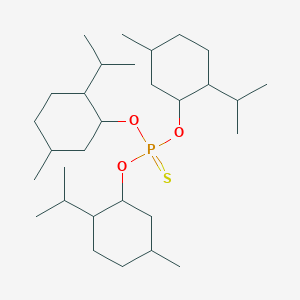 O,O,O-tris[5-methyl-2-(propan-2-yl)cyclohexyl] phosphorothioate