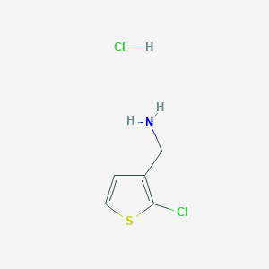 (2-Chlorothiophen-3-yl)methanamine;hydrochloride