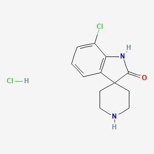 7-Chloro-1H-spiro[indole-3,4'-piperidine]-2-one hydrochloride