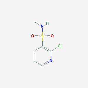 molecular formula C6H7ClN2O2S B2546476 2-chloro-N-methylpyridine-3-sulfonamide CAS No. 38030-51-2