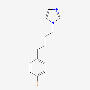 molecular formula C13H15BrN2 B2546554 HO-1-IN-1 
