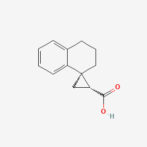 (1'R,4R)-Spiro[2,3-dihydro-1H-naphthalene-4,2'-cyclopropane]-1'-carboxylic acid