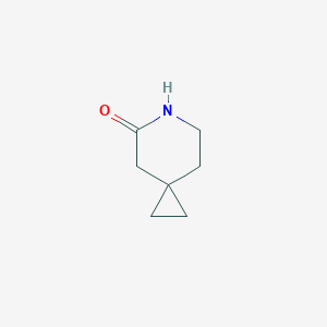 molecular formula C7H11NO B2546618 6-Azaspiro[2.5]octan-5-one CAS No. 1215111-75-3