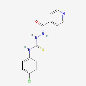 4-(4-Chlorophenyl)-1-(4-pyridylcarbonyl)thiosemicarbazide