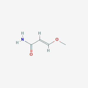 molecular formula C4H7NO2 B2546770 (z,e)-3-Methoxyprop-2-enamide CAS No. 235793-13-2