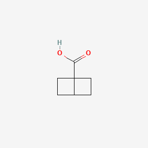 molecular formula C7H10O2 B2546910 Bicyclo[2.2.0]hexane-1-carboxylic acid CAS No. 79368-50-6