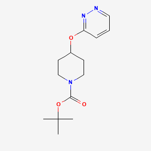 B2546965 Tert-butyl 4-(pyridazin-3-yloxy)piperidine-1-carboxylate CAS No. 1797278-32-0