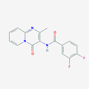3,4-difluoro-N-(2-methyl-4-oxo-4H-pyrido[1,2-a]pyrimidin-3-yl)benzamide