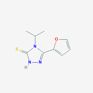 5-(2-furyl)-4-isopropyl-4H-1,2,4-triazole-3-thiol