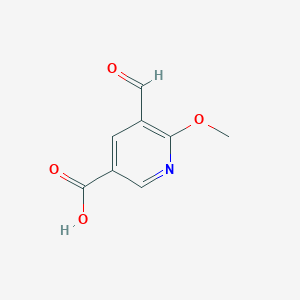 5-Formyl-6-methoxypyridine-3-carboxylic acid