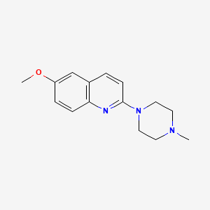6-Methoxy-2-(4-methylpiperazin-1-yl)quinoline