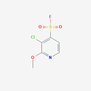 3-Chloro-2-methoxypyridine-4-sulfonyl fluoride