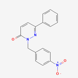 2-(4-nitrobenzyl)-6-phenylpyridazin-3(2H)-one