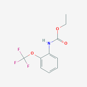 ethyl N-[2-(trifluoromethoxy)phenyl]carbamate