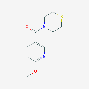 (6-Methoxypyridin-3-yl)-thiomorpholin-4-ylmethanone