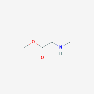 molecular formula C4H9NO2 B025476 Methyl 2-(methylamino)acetate CAS No. 5473-12-1