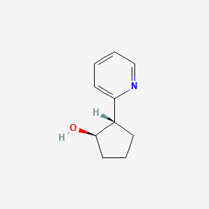 (1R,2S)-2-pyridin-2-ylcyclopentan-1-ol