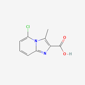 5-Chloro-3-methylimidazo[1,2-a]pyridine-2-carboxylic acid