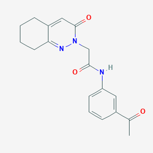N-(3-acetylphenyl)-2-(3-oxo-5,6,7,8-tetrahydrocinnolin-2(3H)-yl)acetamide