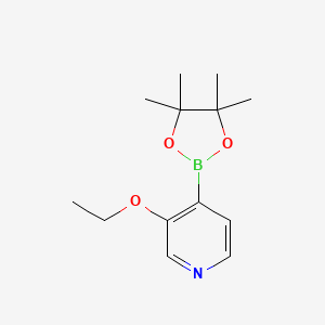 3-Ethoxy-4-(4,4,5,5-tetramethyl-1,3,2-dioxaborolan-2-YL)pyridine