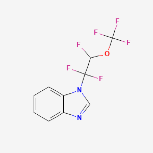 1-[1,1,2-Trifluoro-2-(trifluoromethoxy)ethyl]benzimidazole