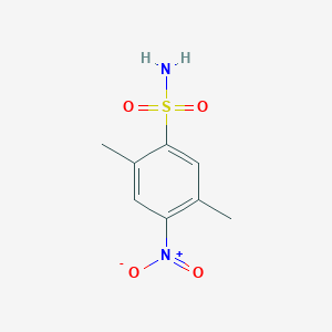 molecular formula C8H10N2O4S B2547927 2,5-Dimethyl-4-nitrobenzenesulfonamide CAS No. 1698448-04-2