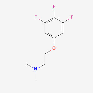 molecular formula C10H12F3NO B2547951 N,N-Dimethyl-2-(3,4,5-trifluorophenoxy)ethanamine CAS No. 1708924-46-2